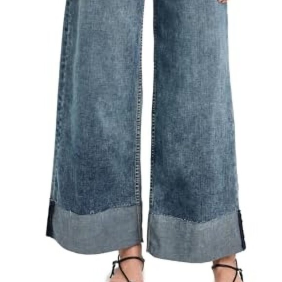rag & bone Sofie High-Rise Wide-Leg Jeans in Leland NWT 29 - Picture 5 of 5